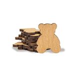 Baby shower table decoration | wooden baby confetti perfect for baby shower decorations | gender reveal decoration | neutral baby shower decorations (Teddy Bear)