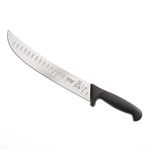 Mercer Culinary 12-Inch Granton Edge Cimeter Knife, Black