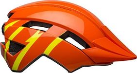 BELL Sidetrack II MIPS Youth Bike Helmet - Strike Gloss Orange/Yellow (2023), Universal Youth (50-57 cm)