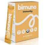 Bimuno 4-in-1 Prebiotic: Vitamin D3, C & Zinc | Immune Support, Vegetarian, Halal | 1 Month Supply (1 Month Supply.)