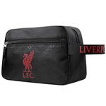 Liverpool F.C. Toiletry Bags for Men, Hanging Wash Bag with Zipped Pocket - Gifts for Him