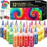 DIY Tie Dye Kits, Emooqi 32 Colours