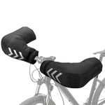 Bike Handlebar Mitts Laelr Bicycle Motorcycle Handlebar Mittens Cold Weather Mountain Commuter MTB Bicycle Bar Warmer Covers Windproof Coldproof Rainproof Reflective Cycling Gloves for Men Women