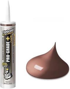 Titebond 10.1 Oz. Pro-Grade Plus 8421 Siliconized Acrylic Water-Based Caulk - Brown