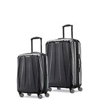 Samsonite Centric 2 Hardside Dual-Spinner 2 Pc Set (co/md), Black