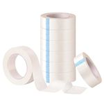 TUPARKA 8 Rolls White Eyelash Tape, Adhesive Eyelash Tapes, Lash Tape for Eyelash Extension Supply, 9M Each Roll