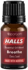 Halls Breathe Menthol with 100% Pure Essential Oils Blend for Diffusers and Aromatherapy, 10 mL, Cherry Scent