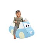 IGLU Ride on Rocking Toy Car Soft Play Shape - Light Pastel Blue