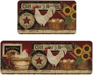 Farmhouse Kitchen Rugs and Mats Set