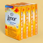 4 x 34 pack Lenor Tumble dryer sheets (Summer Breeze)