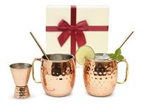 Stainless Steel Lined Moscow Mule Mugs