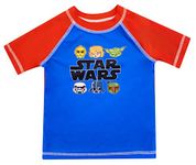 Toddler Boy Star Wars Rash Guard Rashguard Swim Shirt 3T