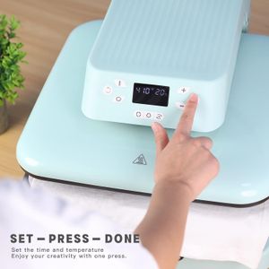 HTVRONT Auto Heat Press Machine 15x15 Inch – Fast, Even Heating