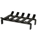 SteelFreak Heavy Duty 13 x 10 Inch (34 x 26 cm) Steel Grate for Wood Stove & Fireplace - Made in The USA