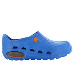 Safety Jogger Lightweight Clog Women - Slip On Clog for Men, Anti-Slip, Anti-Bacterial, Anti-Static and Anti-Fungal, Ideal for Hospital and Kitchen, Dark Blue UK 6/7