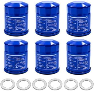 15400-PLM-A02 6PCS Engine Oil Filters with Washers for Honda and Acura
