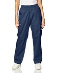 Dickies EDS Signature Women Scrubs Pant Natural Rise Tapered Leg Pull-on 86106, Navy, Large