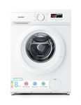 COMFEE' Freestanding Washing Machine,8KG Load,1400RPM,Heat Wash,Quick Wash,BLDC Durable Inverter Motor,White-CFE12EW80/W