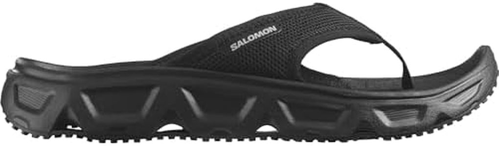 Salomon Men's Reelax Break 6.0 Slippers, Black Alloy., 44 EU