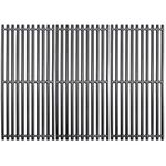 Hongso 17 inch Top Piece Cast Iron Grates for Charbroil Professional, Signature and Commercial Series Tru-Infrared 3 Burner Models, 463242515 466242515 466242516 463367016 463242516, G466-0025-W1A