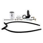 Mishimoto MMCFK-JK-12BK Coolant Filter Kit Compatible With Jeep Wrangler JK 2012-2018 Black