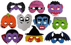 Playscene Party Favor Soft Foam Masks (Monster)