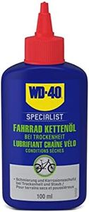 WD-40 Specialist Fahrrad Kettenöl bei Trockenheit 100ml, schmiert und schützt die Fahrradkette