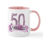 CafePress 50 & Fabulous Diamonds Mugs 11 oz (325 ml) Ceramic Coffee Mug