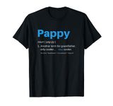 Pappy Gifts Grandpa Fathers Day Definition Birthday T-Shirt T-Shirt