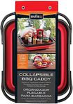 Mr. Bar-B-Q Collapsable Caddy Home, Red/Black