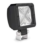 SYLVANIA - LED Pod 3 Inch Cube Light - Lifetime Limited Warranty - Dual Mode Accent plus Wide Flood Light 1800 Raw Lumens Best Off Road Driving Work Light, Truck, Jeep, Boat, ATV, UTV, SUV (1 PC)