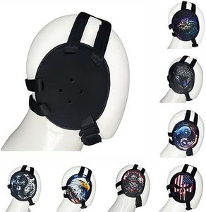 ROAR-INT BJJ Ear Guard New Easy to Adjust Design Wrestling Protective Headgear Wrestling Ear Guard MMA Jiu Jitsu (Black)