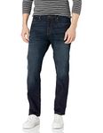 Amazon Essentials Men's Athletic-Fit Stretch Jean, Rinsed Vintage, 32W x 28L