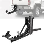 KUAFU 800LBS Motorcycle Trailer Hitch Scooter Hitch Carrier Tow Dolly Hauler Hitch 2" Tow Receiver Mount Rack