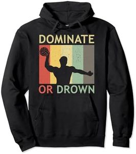 Retro Water Polo Player - Vintage Water Polo Pullover Hoodie