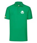 Super Lemon Ireland Rugby Polo Shirt - Vintage Green, Unisex Design for Men & Women | Perfect for Irish Rugby Fans | Sizes up to 3XL | Ideal for 6 Nations & World Cup (3XL)