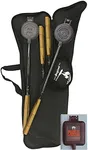 BestNest Rome Cast Iron Round Pie Irons, Storage Bag, & Recipe Book