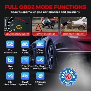 LAUNCH CRP123E OBD2 Scanner – Diagnostic Tool for Engine, ABS, SRS