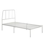 Sauder Harvey Park Twin Platform Bed, White Finish