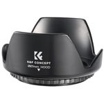 67mm Lens Hood, K&F Concept Universal Tulip Flower Lens Hood Sun Shade with Cleaning Cloth for Canon Nikon Sony Pentax Olympus Fuji Camera