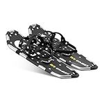 Gymrex GR-SS25A Snow shoes up to 80 kg foot sizes: 27-37 cm Aluminium PU Steel High-density polyethylene (HDPE) Snowshoes for men Snow hiking boots Ladies snowshoes