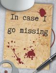 In case I go missing: A missing persons organisation book for true crime fans