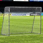 FORZA Steel42 Soccer Goal (Choose Your Goal Size) - Solidify Your Soccer Skills with This Lightweight Steel Soccer Goal [Net World Sports] (8ft x 6ft)
