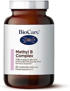 BioCare - Methyl B Complex - Superior B Complex for Mental Health & Hormone Production - 60 Capsules