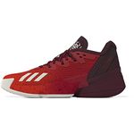 adidas unisex-adult D.o.n. Issue 4, Better Scarlet-cream White-shadow Red, 11.5