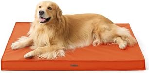 Lesure XL Waterproof Dog Beds - Outdoor Dog Bed Washable with Oxford Fabric Surface, Extra Large Egg Orthopedic Foam Pet Bed with Removable and Durable Cover, Machine Washable