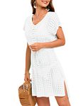 Womens Swimsuit Cover Up Casual Vacation Beach Coverups for Swimwear Crochet Dress