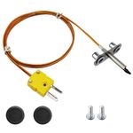 2024 Thermocouple Probe Kit Fit for Traeger 575/780 & Ironwood 650/885 Wood Pellet Grill, KIT0422 Pellet Sensor with 2 Meat Probe Grommet