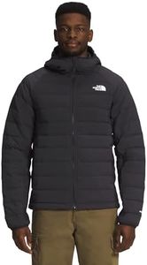 The North Face Men's Belleview Stretch Down Hooded Jacket, TNF Black, XX-Large