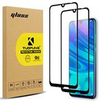 Tuopuna [2 Pack] Compatible Huawei P smart 2019 / honor 10 lite / honor 20 lite Screen Protector, 2.5D [Full Coverage] 9H Hardness Tempered Glass Film